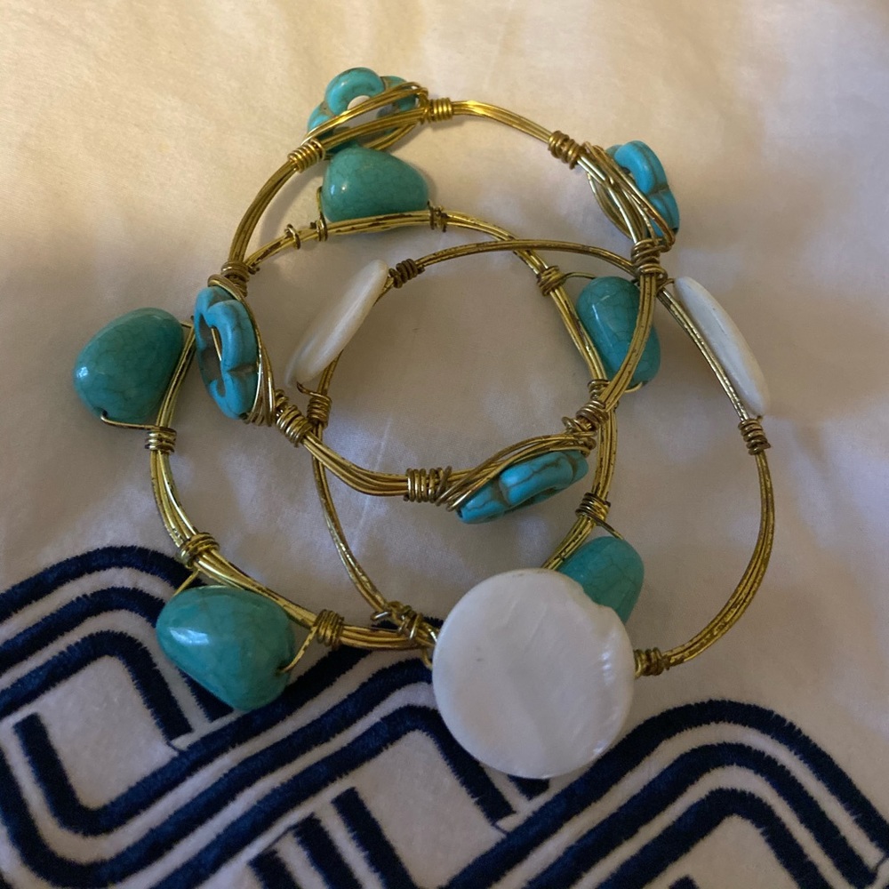 Stackable Gold Bracelets